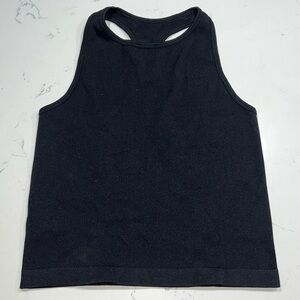 Intimately by Free People Cropped Ribbed High Neck Seamless Tank Size M/L